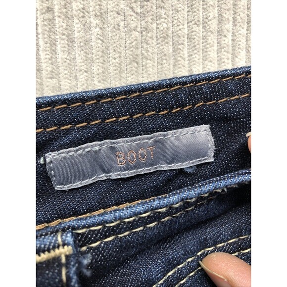 Seven7 Classic Melissa McCarthy Denim Jeans Size 20W Boot Cut Dark Wash - Picture 6 of 16